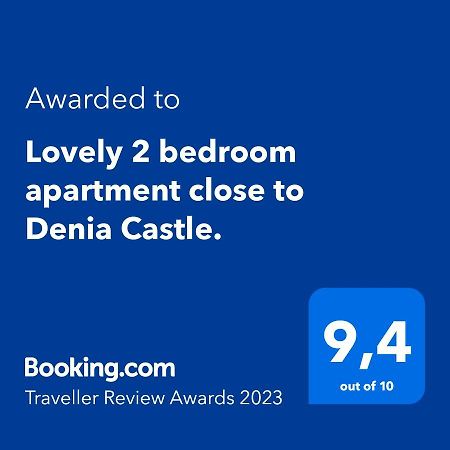 Lovely 2 Bedroom Apartment Close To Denia Castle. Екстер'єр фото